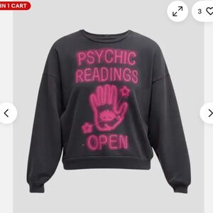 Mother the drop square sweatshirt psychic readings small